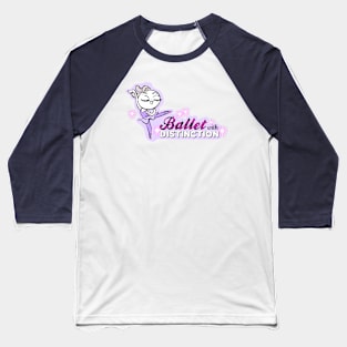 Ballerina Sparkle Bunny Baseball T-Shirt